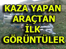 Kaza Yapan Ara�tan �lk G�r�nt�ler