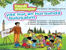 Yaz Kuran Kurslar� Ba�l�yor