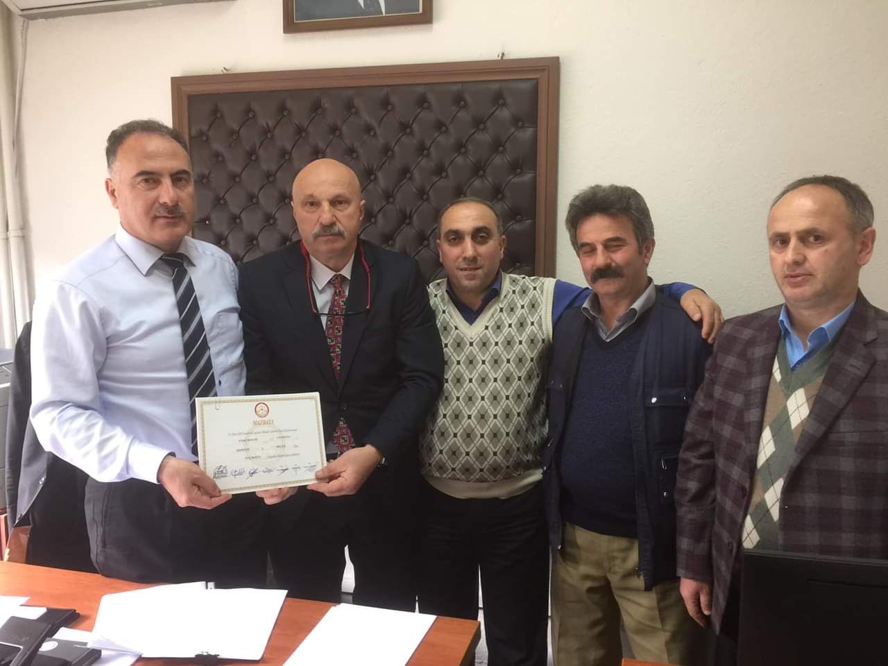 Yukarky Muhtar Fikri BEKTA Mazbatasn Ald