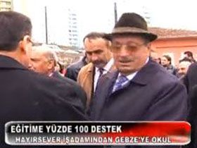 Muzaffer ALTINTA� Okul Yapt�rd� (Video)