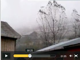 Yukar�k�y' e Y�l�n �lk Kar� Ya�d� (V�DEO)