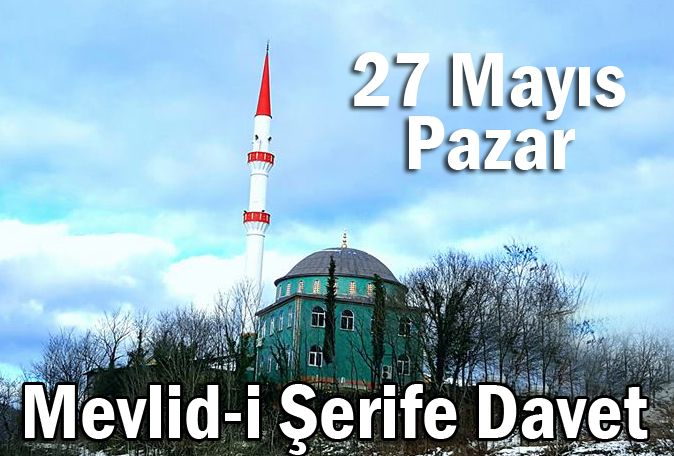 Kenan KADIOLU iin Mevlidi erif Okutulacak