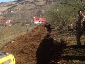 Yukar�k�y Yeni Yoluna Kavu�uyor