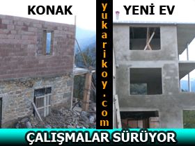 Yukar�k�y' de iki �n�aat �al��mas� (foto)