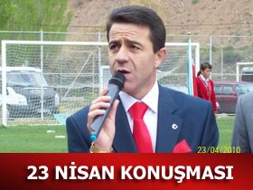 Orhan TOPAL'�n 23 Nisan Konu�mas�