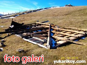 Yaylada Bakkal�n �at�s� U�tu (Foto)