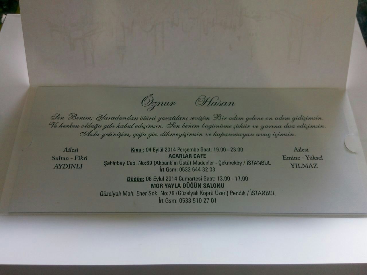 znur & Hasan Evleniyor (DAVETYE)