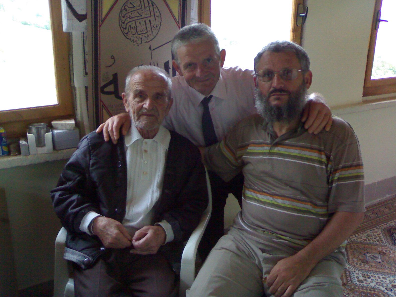 Dernekpazar� M�ft�s� Bayram Ziyaretinde