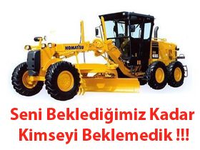 Greyder Sonunda Yollar� A�t�