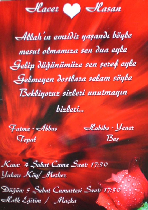 Kina Davetiye
